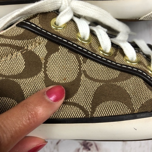 Coach Tan Sneakers - Picture 3 of 8